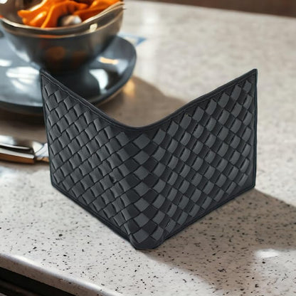 KUZE CLAN Premium Nappa Leather Wallet (Black)